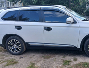 Mitsubishi Outlander 2012–2021 Strešne vzdolžne letve (2 kosa) Sive fotografija 1