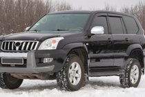 Toyota Land Cruiser Prado 120 2002–2009 Deflektorji oken (4 kosi, HIC) fotografija 5
