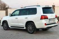 Toyota Land Cruiser 200 2007–2021 Vetrni deflektorji za okna 11 cm (4 kosi, HIC) fotografija 12