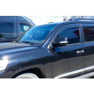 Vetrni deflektorji za okna 11 cm (4 kosi, HIC) Toyota Land Cruiser 200 2007–2021 fotografija 4