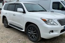 Lexus LX570/450d 2008–2022 Vetrni deflektorji za okna 8 cm (4 kos, HIC) fotografija 3
