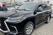 Lexus LX570/450d 2008–2022 Vetrni deflektorji za okna 8 cm (4 kos, HIC) fotografija 9