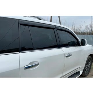Vetrni deflektorji za okna 8 cm (4 kos, HIC) Lexus LX570/450d 2008–2022 fotografija 1