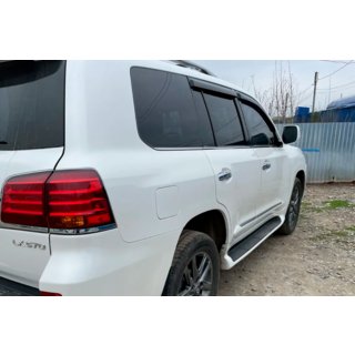 Vetrni deflektorji za okna 8 cm (4 kos, HIC) Lexus LX570/450d 2008–2022 fotografija 2