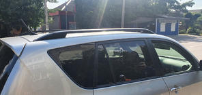 Toyota Rav 4 2006–2013 Strešne sani Skyport (črne) fotografija 6