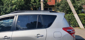 Toyota Rav 4 2006–2013 Strešne sani Skyport (črne) fotografija 5