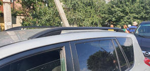 Toyota Rav 4 2006–2013 Strešne sani Skyport (črne) fotografija 4