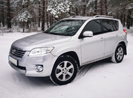 Toyota Rav 4 2006–2013 Strešni relingi Skyport (Sivi) fotografija 1