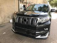 Toyota Land Cruiser Prado 150 2009–2023 Obloge sprednjega in zadnjega odbijača Modelista V1 (2017-) Črna barva fotografija 9