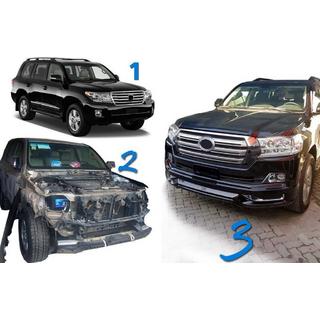 Komplet za predelavo (facelift) iz LC200 2008-2015 na LC 2016- Comfort Toyota Land Cruiser 200 2007–2021 fotografija 3