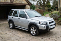 Land Rover Freelander I 1997–2006 Stranske stopnice Maydos V2 (2 kosa, aluminij/nerjavno jeklo) fotografija 1