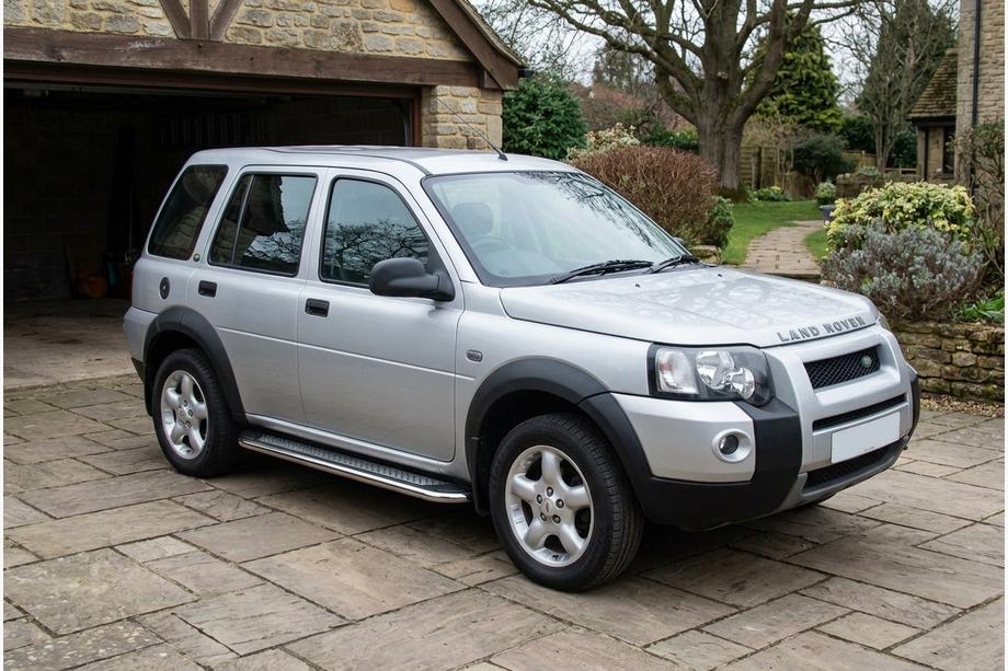 Land Rover Freelander I 1997–2006 Stranske stopnice Maydos V2 (2 kosa, aluminij/nerjavno jeklo) Image