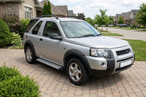 Land Rover Freelander I 1997–2006 Bočne stopnice Maya V2 (2 kosa, aluminij) fotografija 1