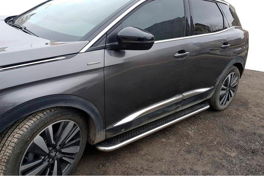 Opel Mokka 2012–2021 Stranske stopnice Maydos V2 (2 kosa, aluminij/nerjaveče jeklo) Image