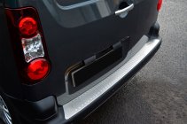 Citroen Berlingo 2008–2018 Zaščitna obloga zadnjega odbijača Omsa Line (nerjavno jeklo) fotografija 2