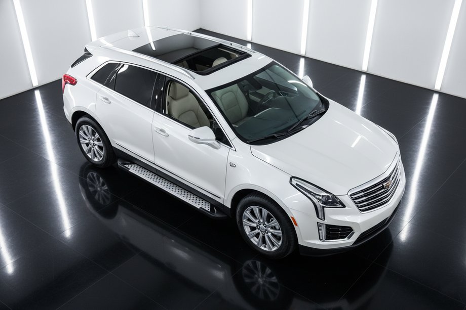 Cadillac XT5 2016– Stranske stopnice Allmond Grey (2 kosa, aluminij) Image