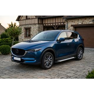 Stranske stopnice Allmond Grey (2 kosa, aluminij) Mazda CX-5 2017–2025 fotografija 1