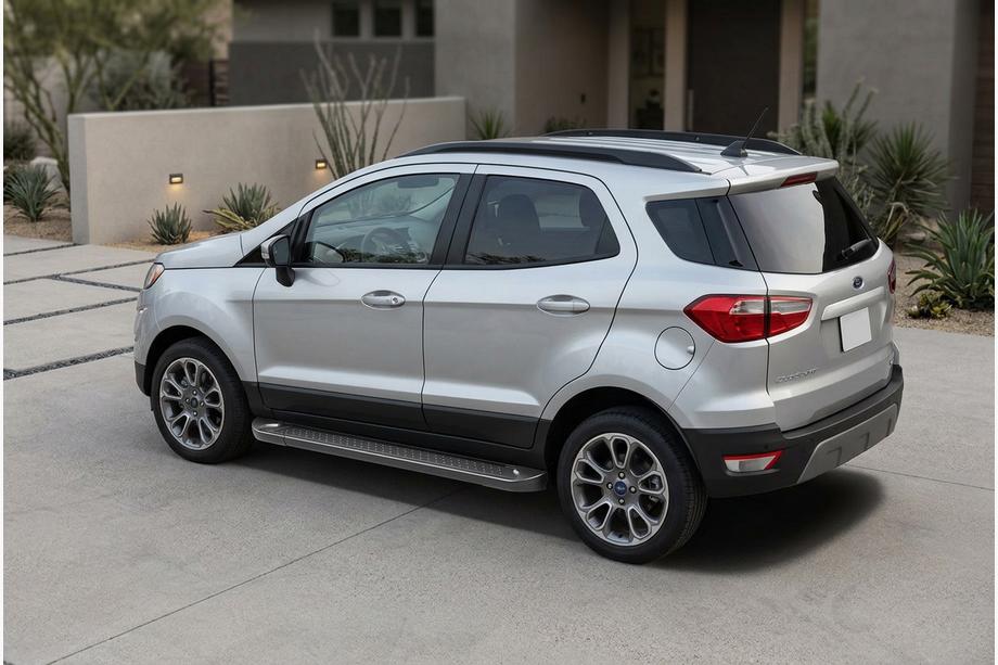 Ford Ecosport 2013–2022 Bočne stopnice Allmond Black (2 kos, aluminij) Image