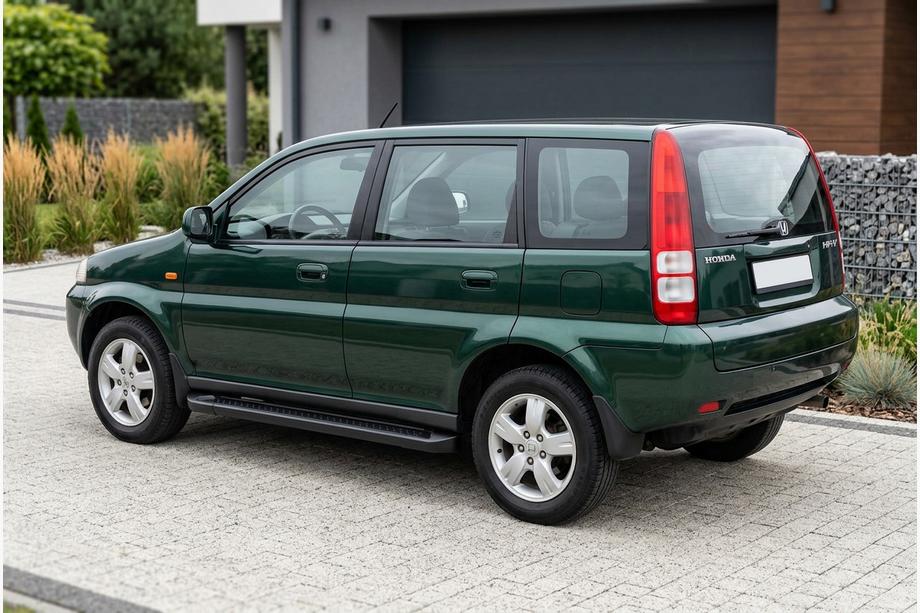 Honda HR-V 1998–2006 Bočne stopnice Allmond Black (2 kos, aluminij) Image
