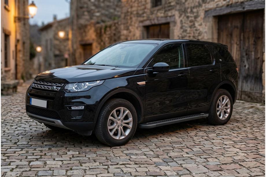 Land Rover Discovery Sport 2014– Bočne stopnice Allmond Black (2 kosa, aluminij) Image