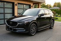 Mazda CX-5 2017–2025 Bočne stopnice Allmond Black (2 kos, aluminij) fotografija 1