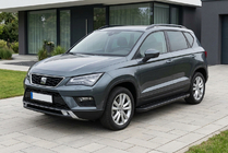 Seat Ateca 2016– Bočne stopnice Allmond Black (2 kos, aluminij) fotografija 1