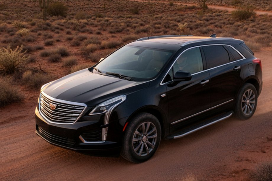 Cadillac XT5 2016– Stranski pragovi Fullmond (2 kosa, aluminij) Image