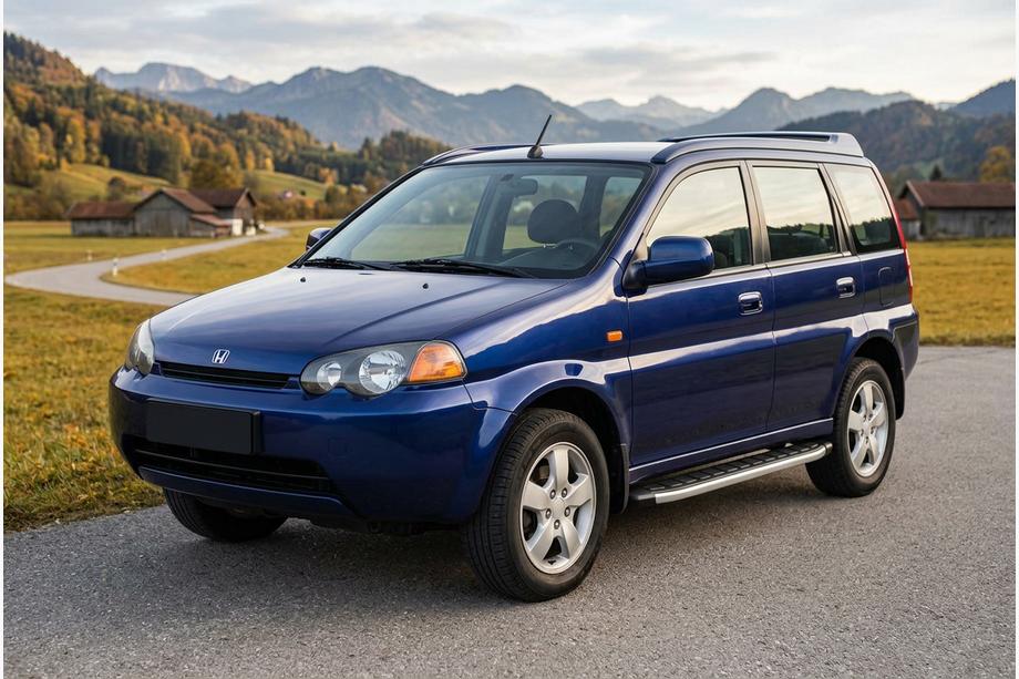 Honda HR-V 1998–2006 Stranski pragovi Fullmond (2 kosa, aluminij) Fotografija 1