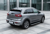 Kia Niro 2016–2021 Stranski pragovi Fullmond (2 kosa, aluminij) fotografija 1