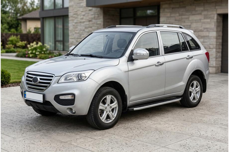 Lifan X60 2011– Stranski pragovi Fullmond (2 kosa, aluminij) Image