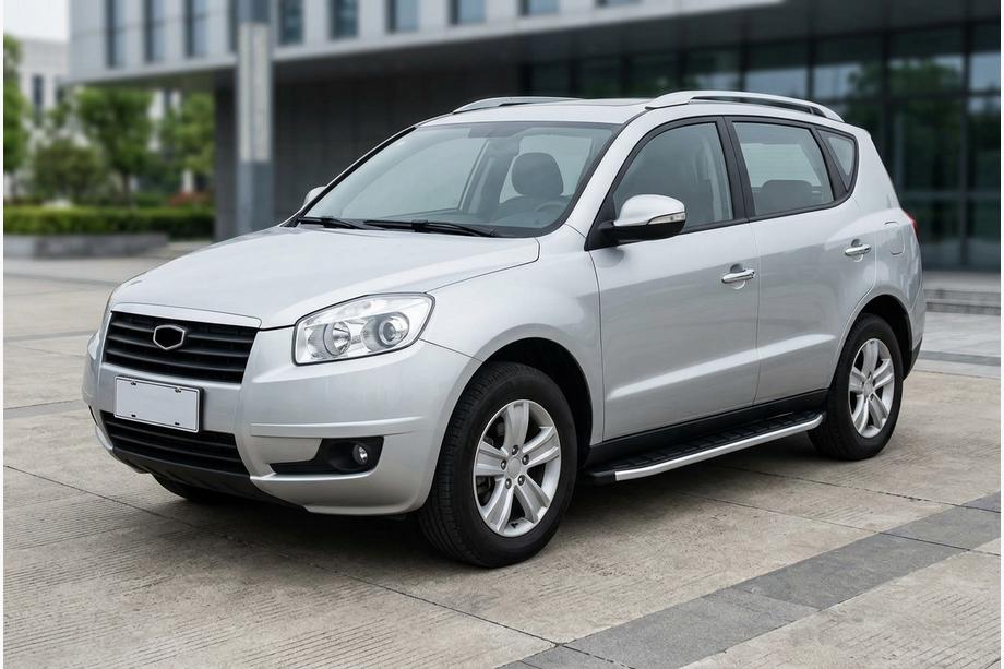 Geely Emgrand X7 2011– Stranski pragovi Fullmond (2 kosa, aluminij) Image