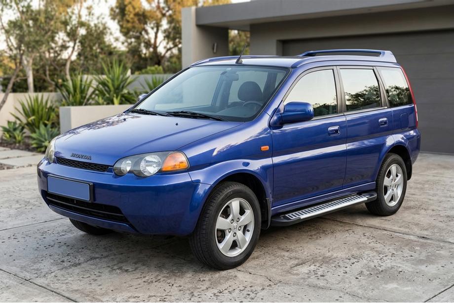 Honda HR-V 1998–2006 Stranske stopnice Line (2 kosa, aluminij) Image