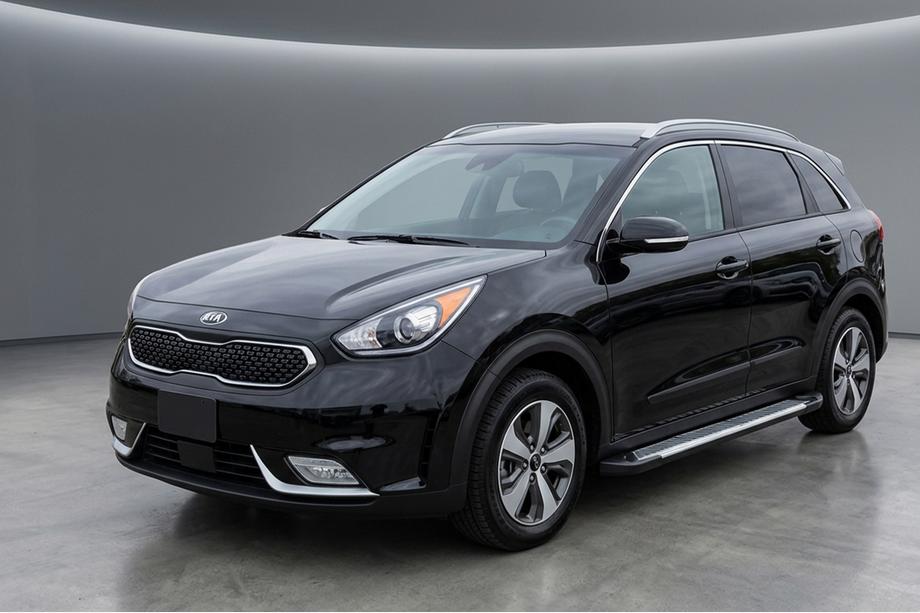 Kia Niro 2016–2021 Stranske stopnice Line (2 kosa, aluminij) Image