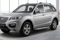 Lifan X60 2011– Stranske stopnice Line (2 kosa, aluminij) fotografija 1