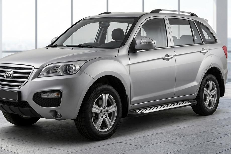 Lifan X60 2011– Stranske stopnice Line (2 kosa, aluminij) Image