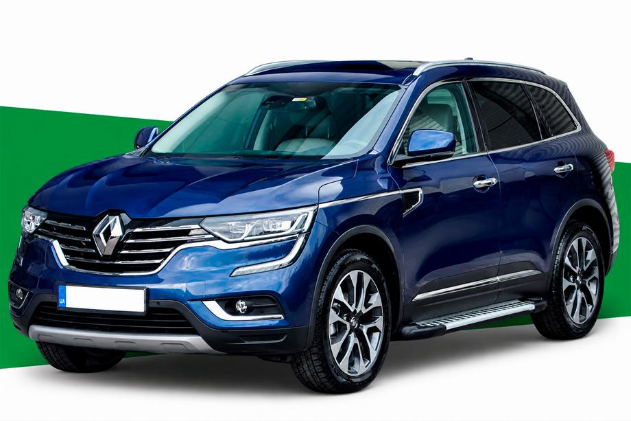 Renault Koleos 2016–2024 Stranske stopnice Line (2 kosa, aluminij) Image