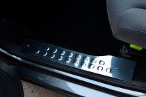 Citroen Berlingo 2008–2018 Kromirane zaščitne letvice notranjih pragov OmsaLine (nerjavno jeklo) fotografija 4