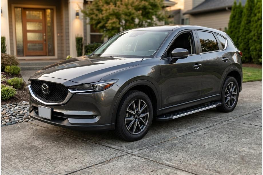 Mazda CX-5 2017–2025 Bočne stopnice RedLine V1 (2 kosa, aluminij) Image