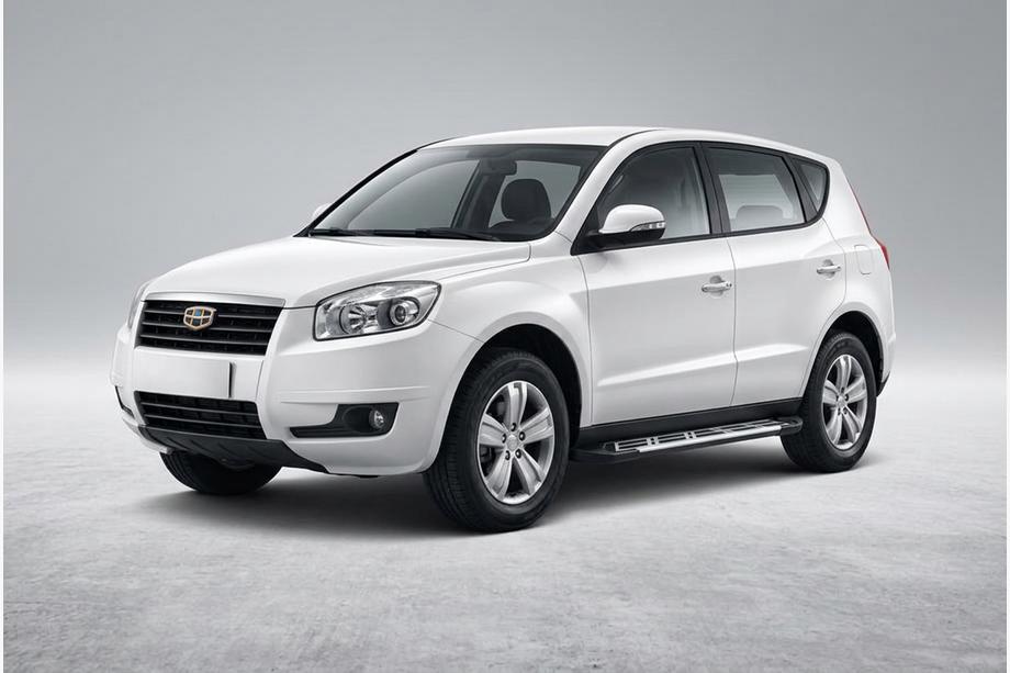 Geely Emgrand X7 2011– Bočni pragovi Sunrise (2 kos, aluminij) Image