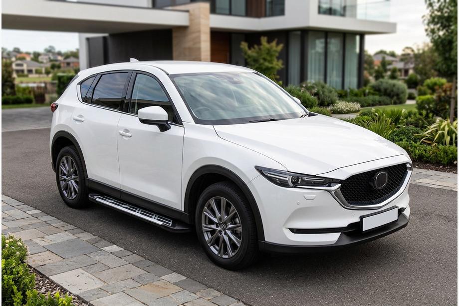 Mazda CX-5 2017–2025 Bočni pragovi Sunrise (2 kos, aluminij) Image