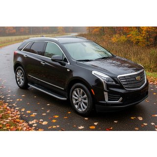 Stranske stopnice Tayga Grey (2 kos, aluminij) Cadillac XT5 2016– fotografija 1