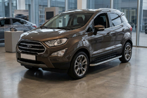 Ford Ecosport 2013–2022 Stranske stopnice Tayga Grey (2 kos, aluminij) fotografija 1