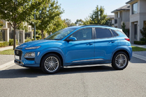 Hyundai Kona 2017–2023 Stranske stopnice Tayga Grey (2 kos, aluminij) fotografija 1