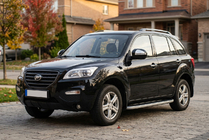 Lifan X60 2011– Stranske stopnice Tayga Grey (2 kos, aluminij) fotografija 1