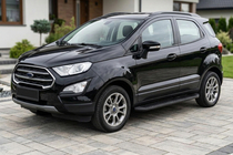 Ford Ecosport 2013–2022 Stranski pragovi Tayga Black (2 kosa, aluminij) fotografija 1
