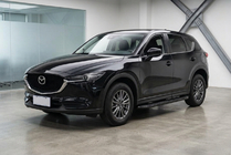 Mazda CX-5 2017–2025 Stranski pragovi Tayga Black (2 kosa, aluminij) fotografija 1