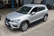 Seat Ateca 2016– Stranski pragovi Tayga Black (2 kosa, aluminij) fotografija 1