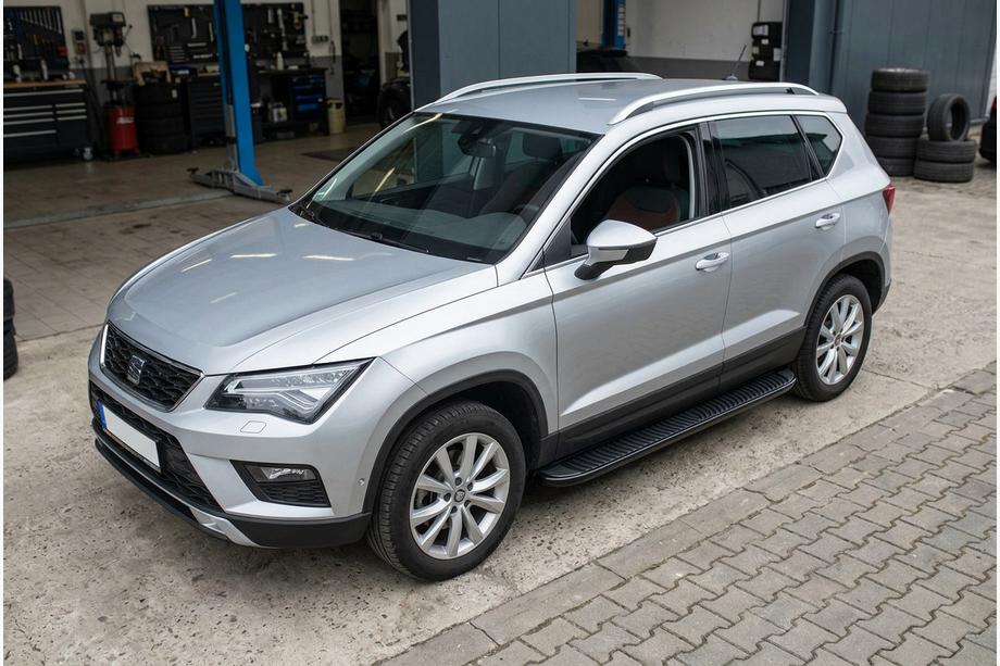 Seat Ateca 2016– Stranski pragovi Tayga Black (2 kosa, aluminij) Image