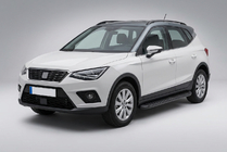 Seat Arona 2017– Stranski pragovi Tayga Black (2 kosa, aluminij) fotografija 1