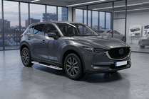 Mazda CX-5 2017–2025 Bočne stopnice Tayga V2 (2 kosa, aluminij) fotografija 1